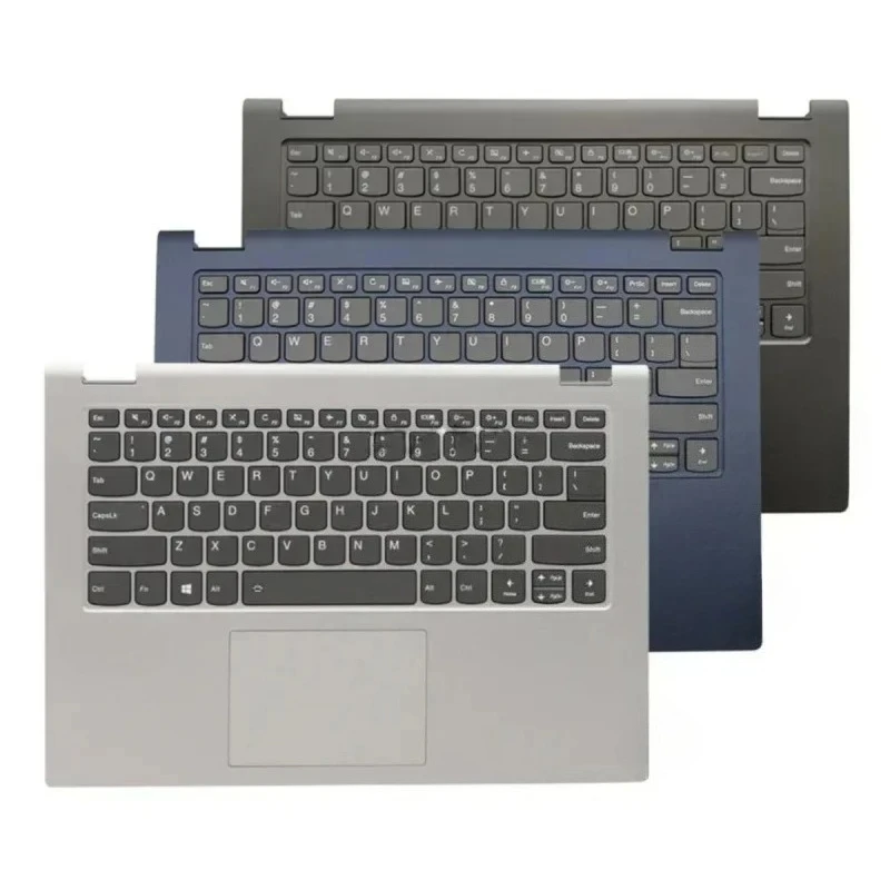 T New Suit for Lenovo IdeaPad C340-14 C340 -14API IWL IML Flex-14 Palmrest Upper Case W/ Backlit Keyboard 14