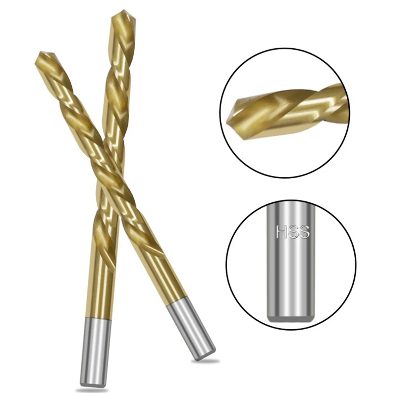 10Pcs Left Hand Drill Bit Set, Spiral Flute Extractor Set Broken Bolt Remover, Easily Remove Stripped Or Damaged Screws