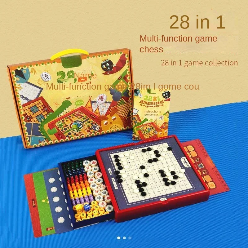 Backgammon De Viaje 11 Pulgadas – Maletín De Piel Con 30 Fichas, Dados Y Copas – Marrón