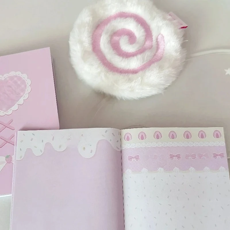 Cute Pink Fish Board Plush Coaster for Girl's Heart Shooting Prop Thick Insulated Coaster Home Decoration Gifts