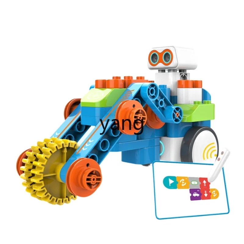 Bloques de construcción de Robot Educativo inteligente para niños, juguetes eléctricos de ensamblaje, Educación Temprana, CX