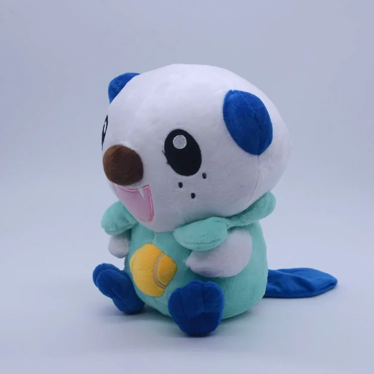 30cm Anime TAKARA TOMY Pokemon Oshawott Plush Toys Soft Stuffed Cartoon Doll