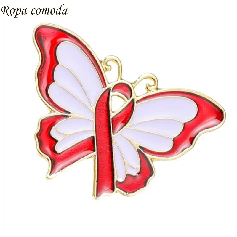 

MXMA Ribbon Fan Lapel Pin Trendy Accessory for Men and Women for Charity