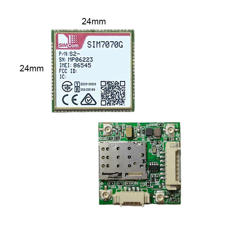 SIM7070G Mini Core Board Development SIMCOM LPWA+GSM+NBIOT+CATM Module Modem Iot Solutions Wireless Module Global Band
