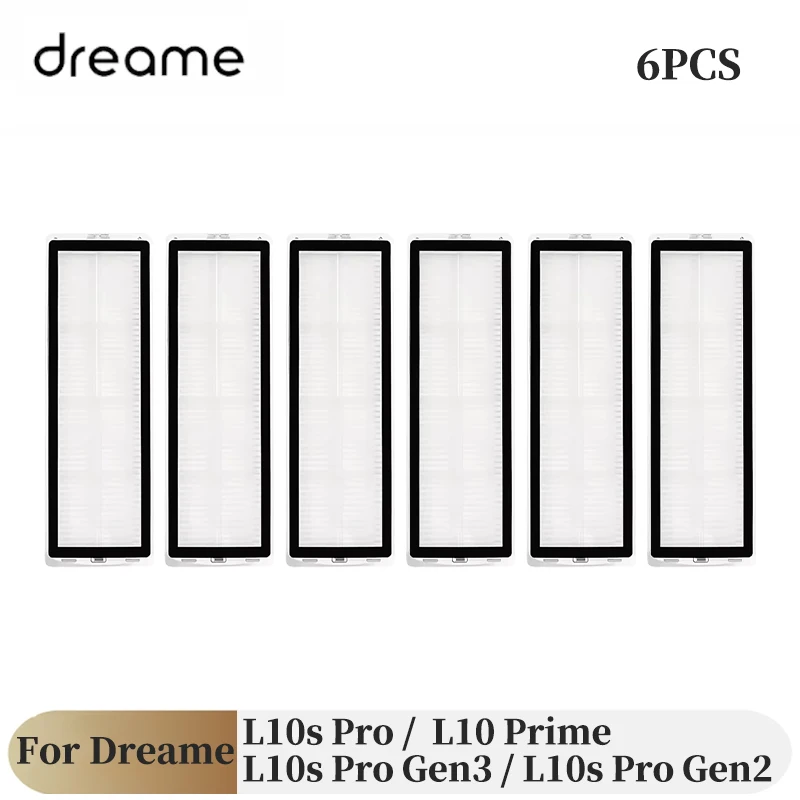 Für Dreame L10s Pro Gen 3 / L10s Pro Gen 2 / L10s Pro / L10 Prime Roboterstaubsauger Ersatzteile Hauptbürsten Seitenbürsten Wischtücher Filter