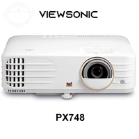 Viewsonic PX748-4K Projector With 4000 Lumen 4K UHD WiFi Home Theater Beamer for Education Outdoor Use Featuring Pico Technology