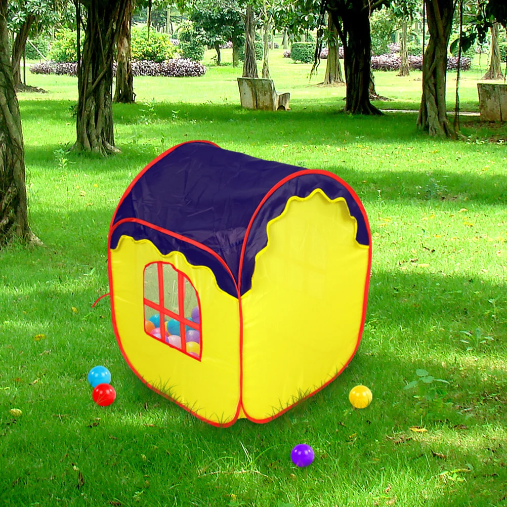 Tente de jeu pliable pour enfants, maison Portable, intérieur et extérieur, piscine à balles océanique, violet, légère, facile à assembler