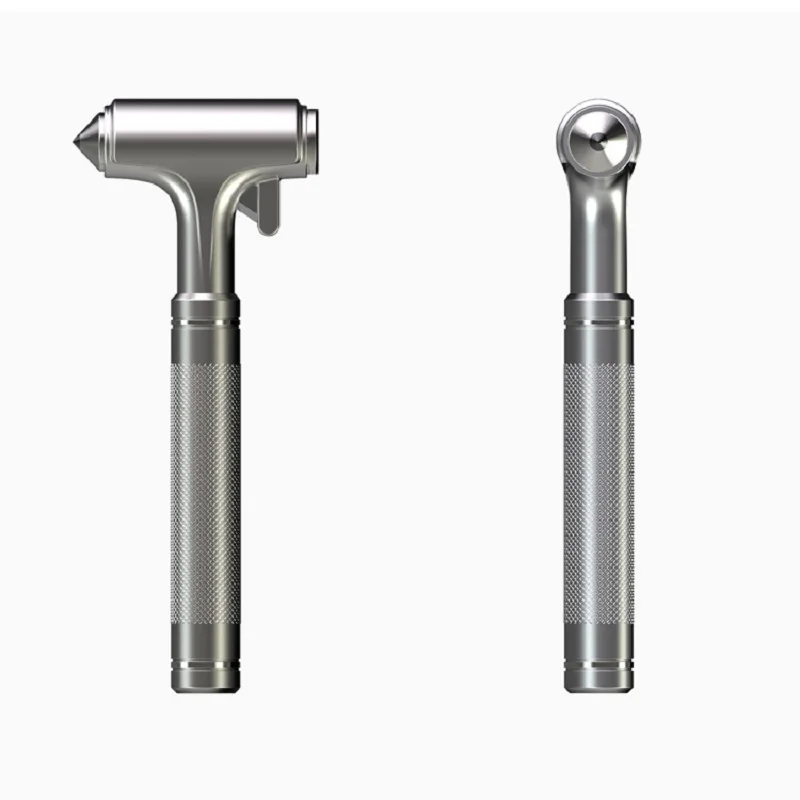 

O50 Multi Functional All Metal Safety Hammer for Vehicles Stainless Steel Automobile Emergency Rescue Hammer Broken Window Tool