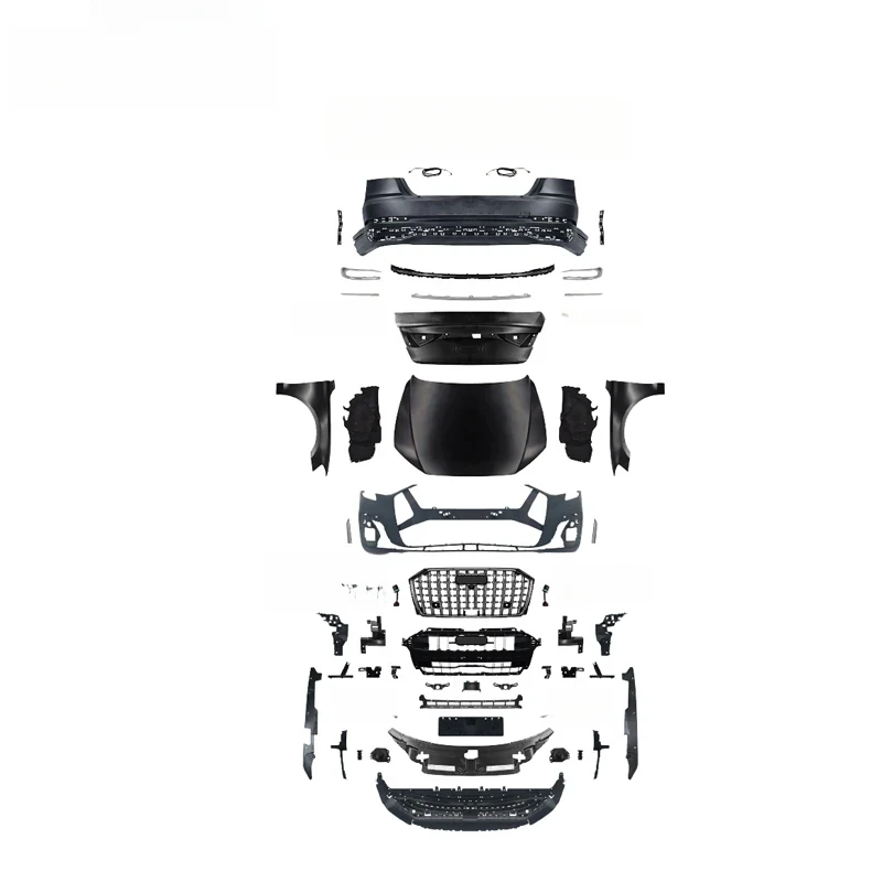 Premium Accsori Bodykit - A D4 To + AD Style Include Car Bumpers Fen High Quality
