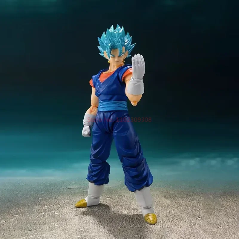 Dragon Ball New Super Vegito Blue Action Figure Vegetto S.h.figuarts Super Saiyan God PVC Anime Model Collection Kid Gifts Toys