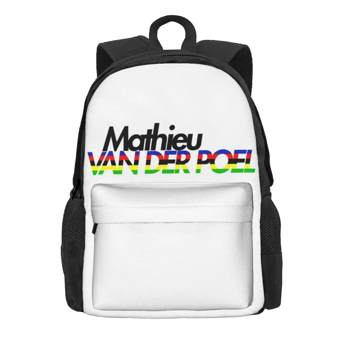 Mathieu Van Der Poel CX World Champion Backpacks Boys Girls Bookbag Children School Bags Rucksack Laptop Rucksack Shoulder Bag