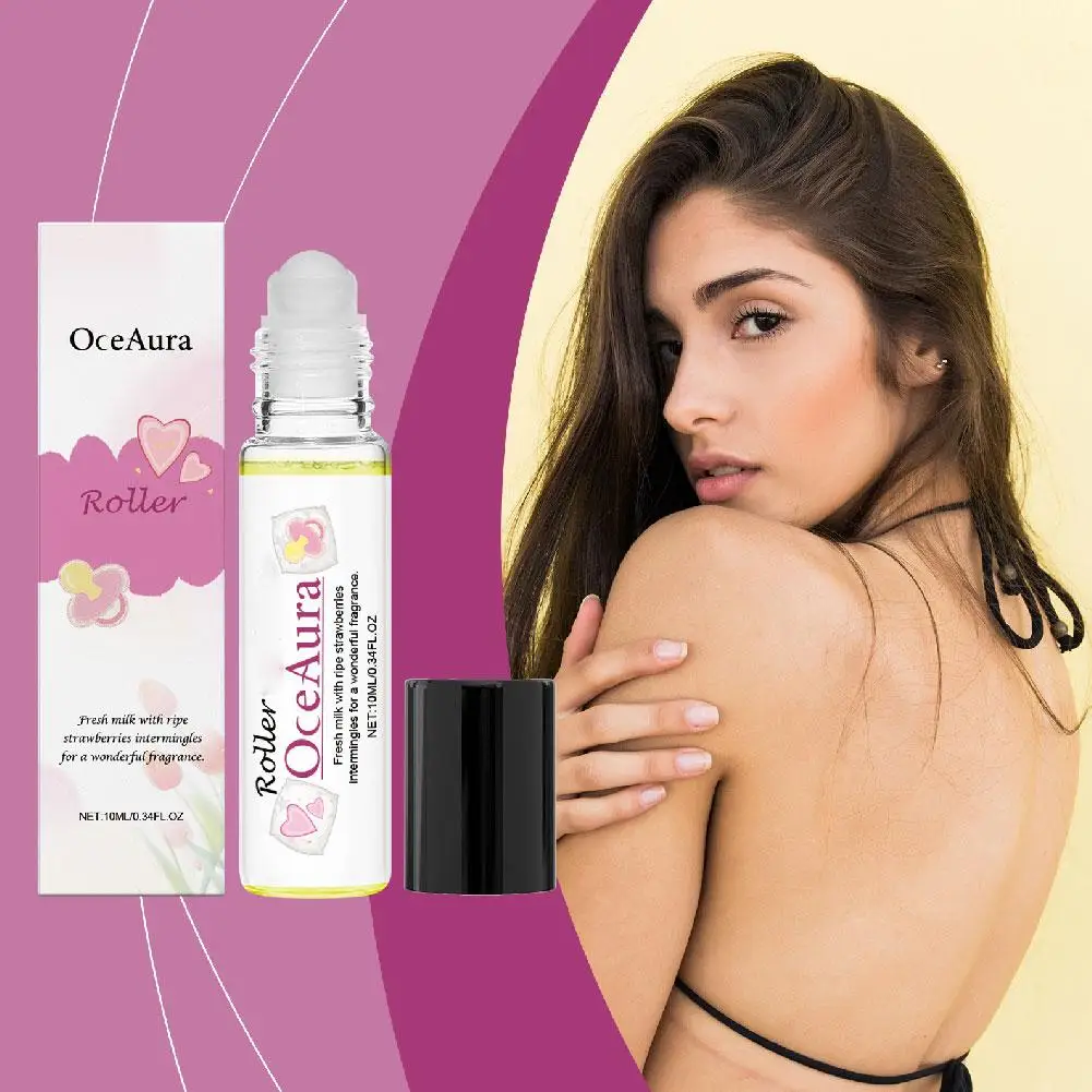 10 مل عطر رولر بال عطر يدوم طويلاً فرمون عطر عطر زيت جوهر للنساء