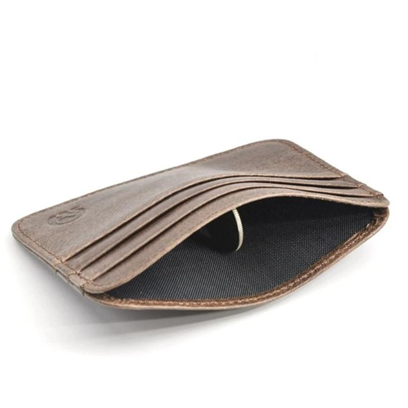 Large Capacity Wallet Coin Purse Front Pocket Travel Wallet Card Holder