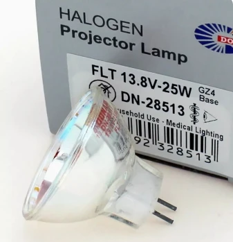 

FLT 13.8V25W 13.8V28W G4 Halogen Lamp Cup Feather Resolution Projector Light Bulb