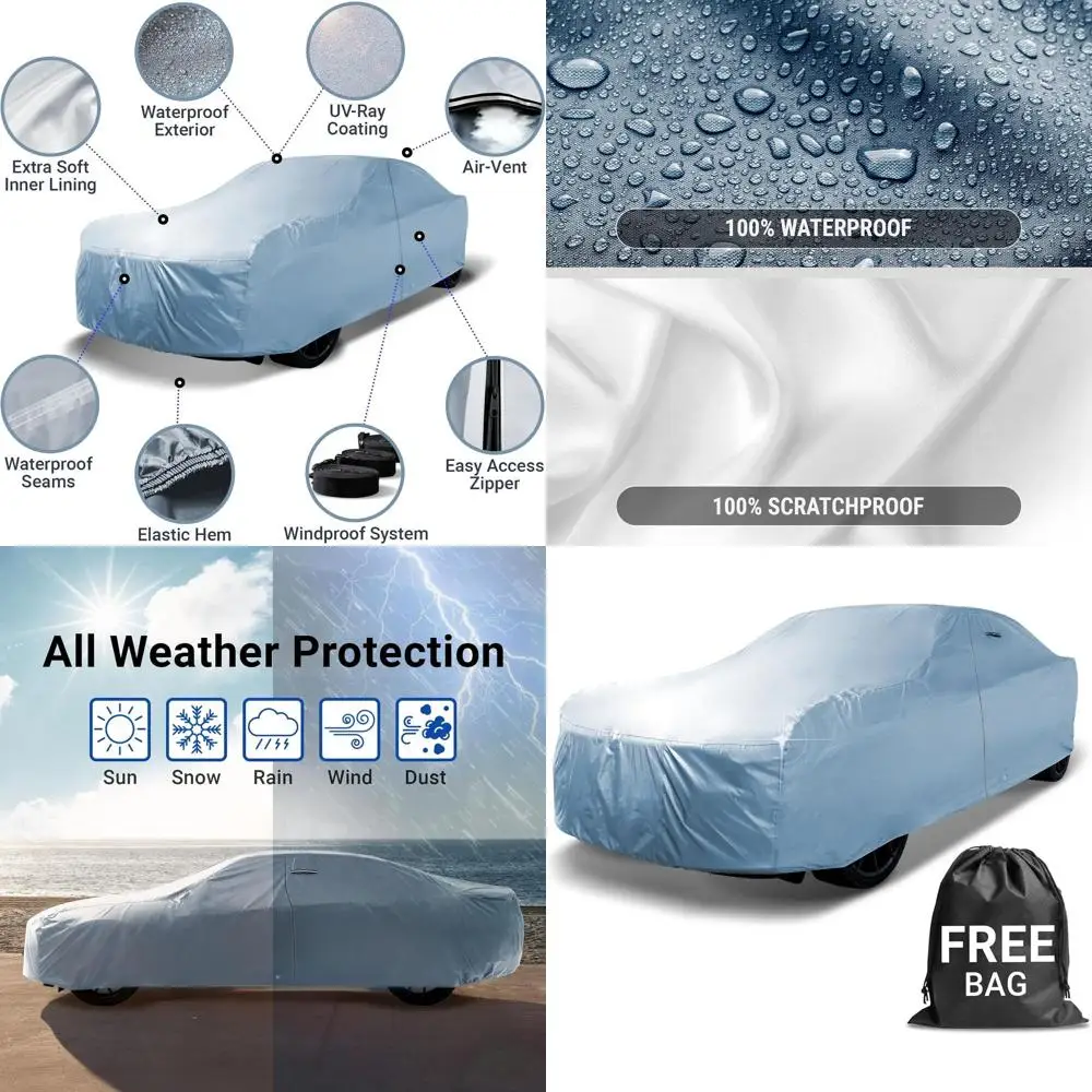 

Винтажный чехол для автомобиля 1949-1956 годов, с подкладкой и водонепроницаемой защитой для экстерьера