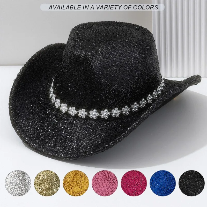

Ladies' unisex style top hat accessories water belt wide-brimmed