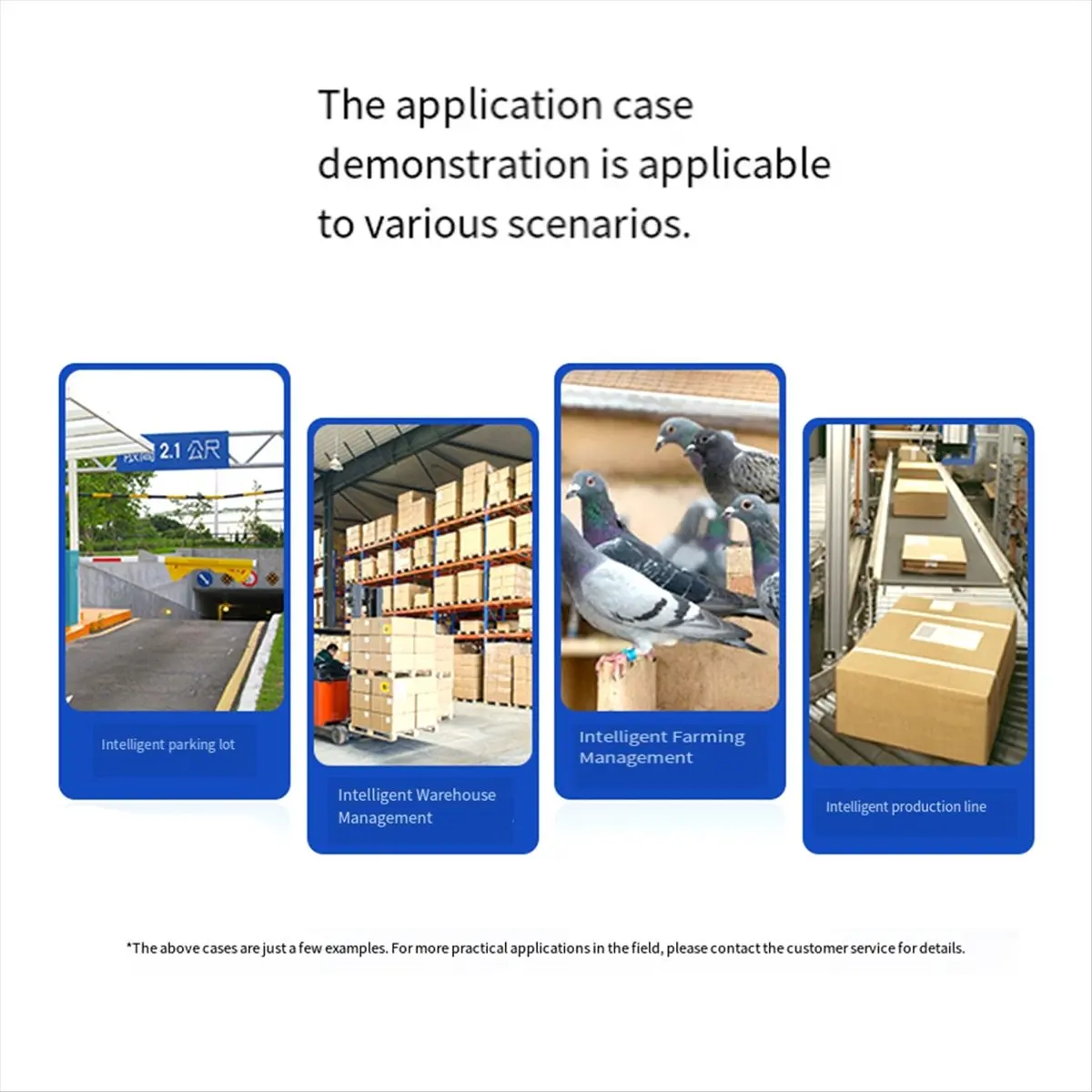 

A10I UHF RFID Reader Long Range 0-5m RS232/485/Wiegand26 Interfaces Built-in 7dBi Antenna Support Multi-Tag Reading