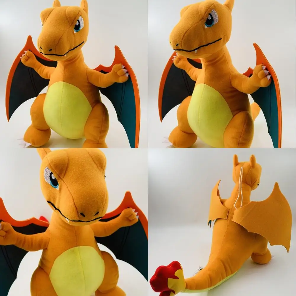 

30 см Kawaii Charmander плюшевая игрушка милая наполненная кукла для детей подарок на день рождения чучело в стиле эволюции лояльный компаньон