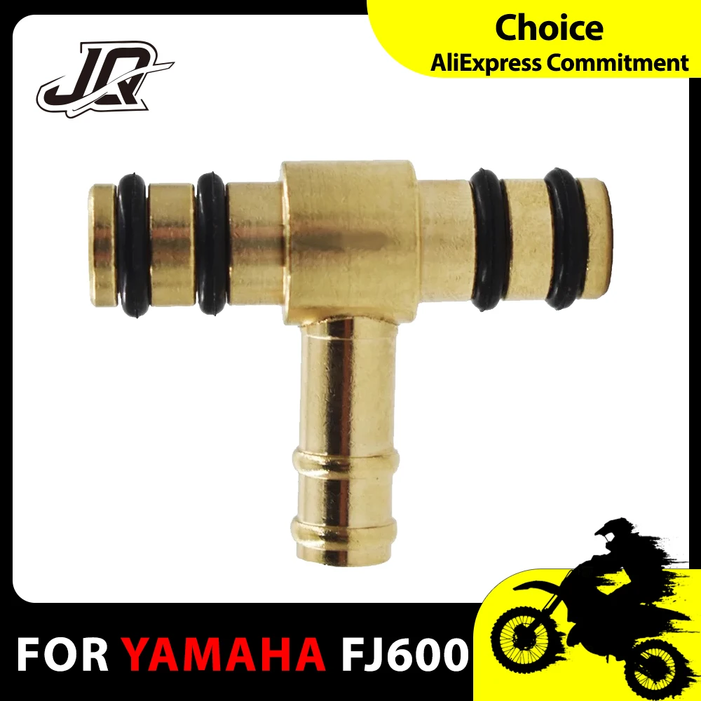 

ALL-CARB Carburetor Fuel Tee Fitting Replacement for Yamaha FJ600 XJ700 XS750 XS1100 2H7-14988-00
