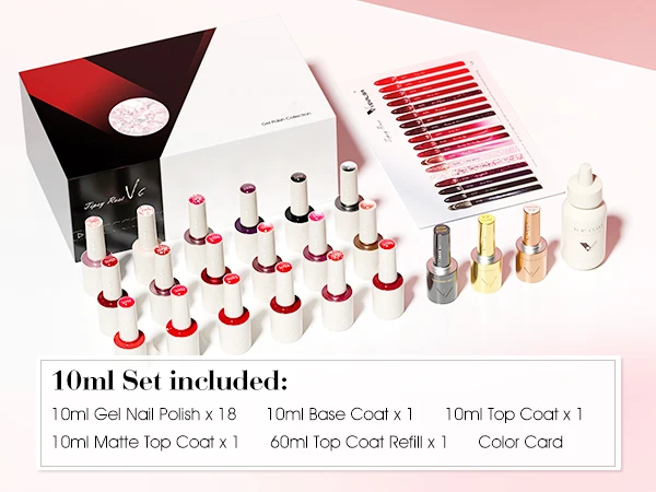 V7 1Set VENALISA Winter-Herbst-Kollektion Komplettset 10ml HEMA-frei TPO-frei Veganes Nagelgel-Farbsortiment Markenkoffer – Detail 9