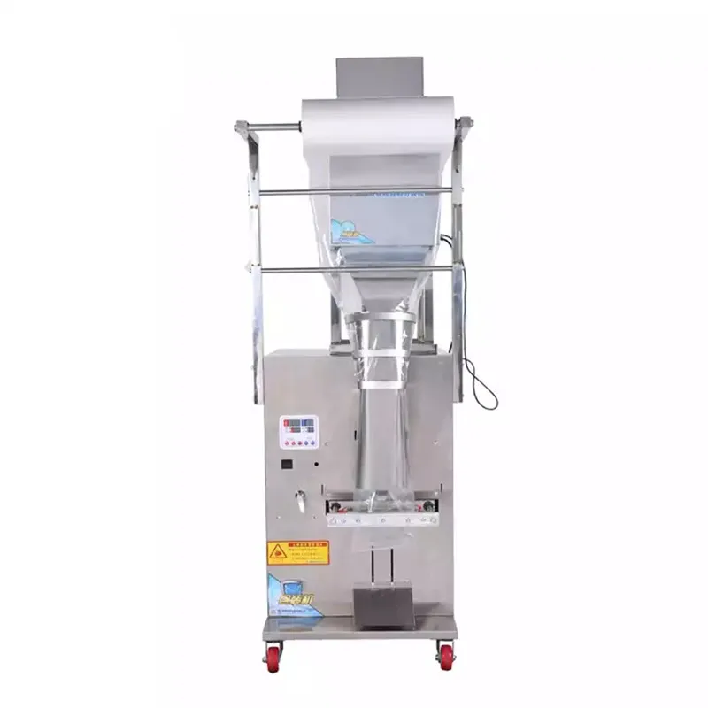 Automatic 10-500G Nuts Snack Coffee Beans Grain Seeds Pasta Granule Food Packing Machine Flour Powder Packaging Equipment