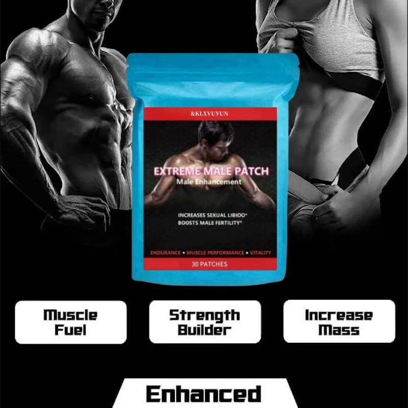 rock hard patch - EXTREME MALE tablet - testosterone booster for men