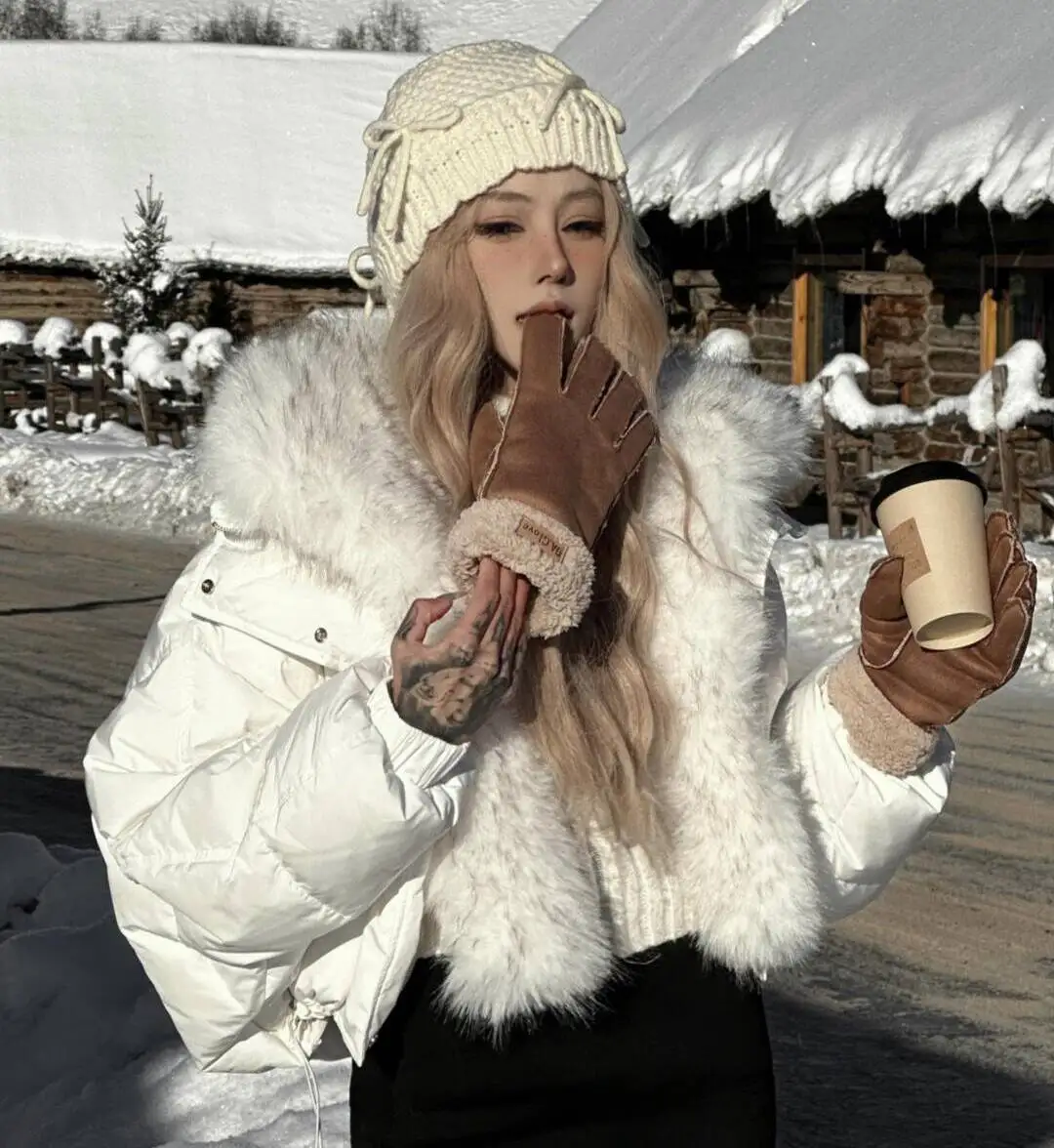 

Parkas Womens Vintage Autumn Corduroy Slant Hem Fitted Long-Sleeved Brown Coffee Classical Workwear Relaxed Versatile Leisure OL