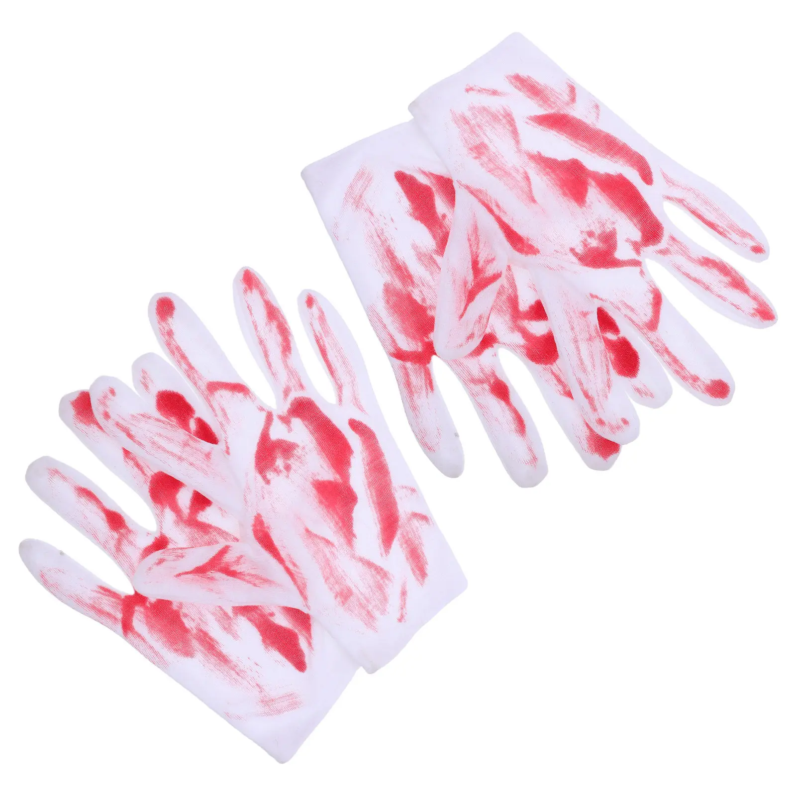

2pcs Bloody Gloves Prop Halloween Decor For Haunted House Party Scene Horror Adornment Dance Gathering Carnival Decoration