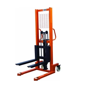 Empilhador Hidráulico Manual com Empilhadeira Ajustável, Elevador manual de paletes, Empilhador Manual De Alumínio, 2000kg 2 Ton 12 principais vendas empilhadeira usada - №11