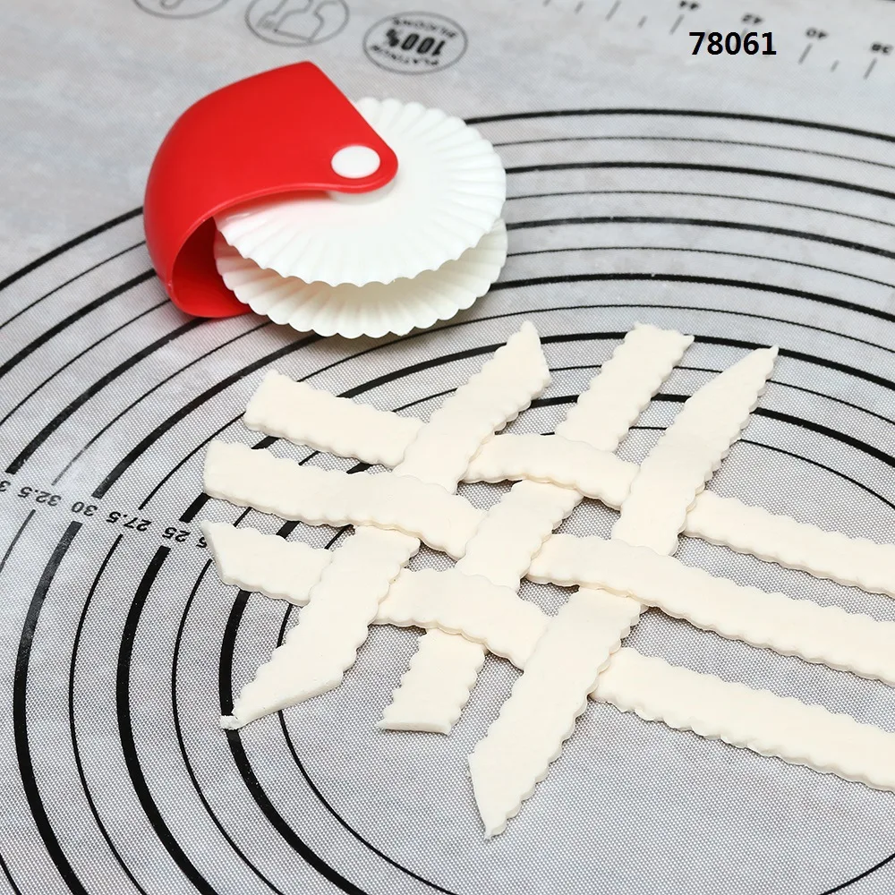 Pizza & Pastry Cutter Wheel – Plastic Roller for Pie Crusts, Pastries & Pizza 4