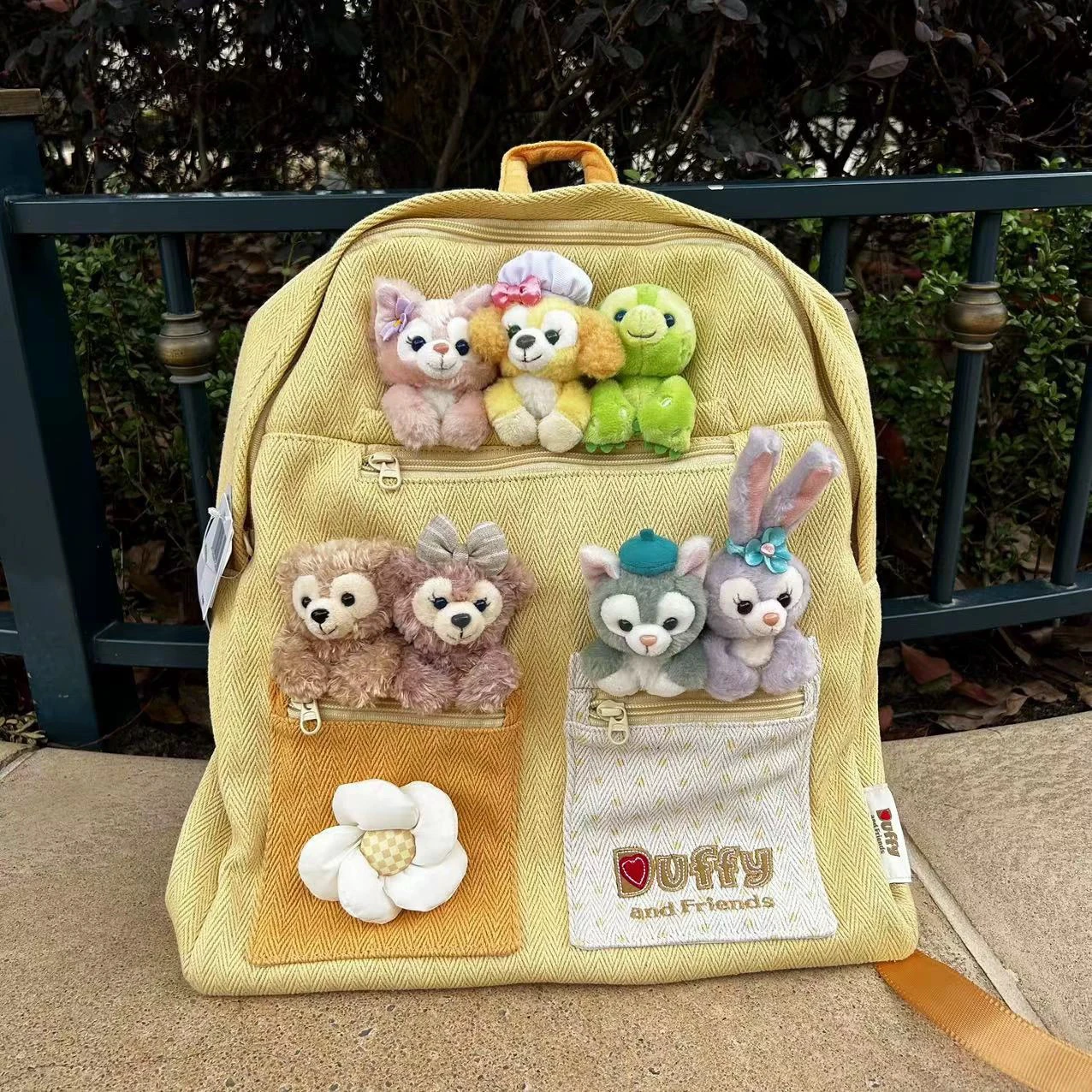 Disneyland Bing Bing Cartoon süßer Plüsch-Rucksack – Dual-Shoulder-Reisetasche – perfektes Geschenk für Mädchen