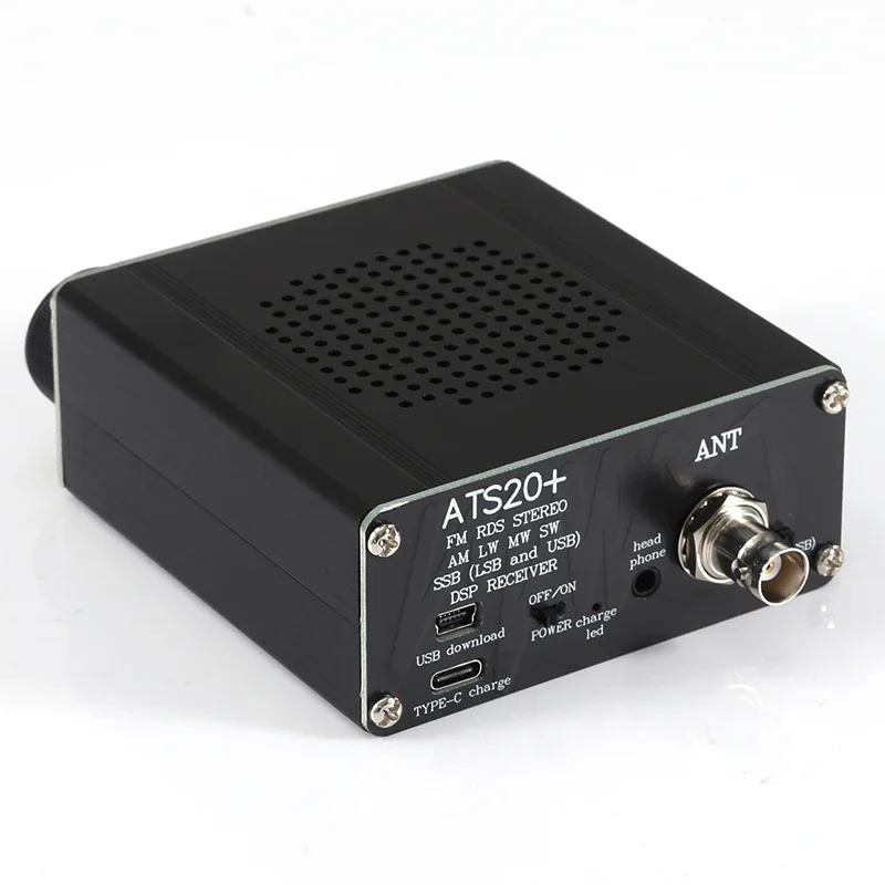 2024 ATS-20+ Plus ATS20 V2 SI4732 Radio Receiver DSP SDR Receiver FM AM (MW and SW) and SSB (LSB and USB)