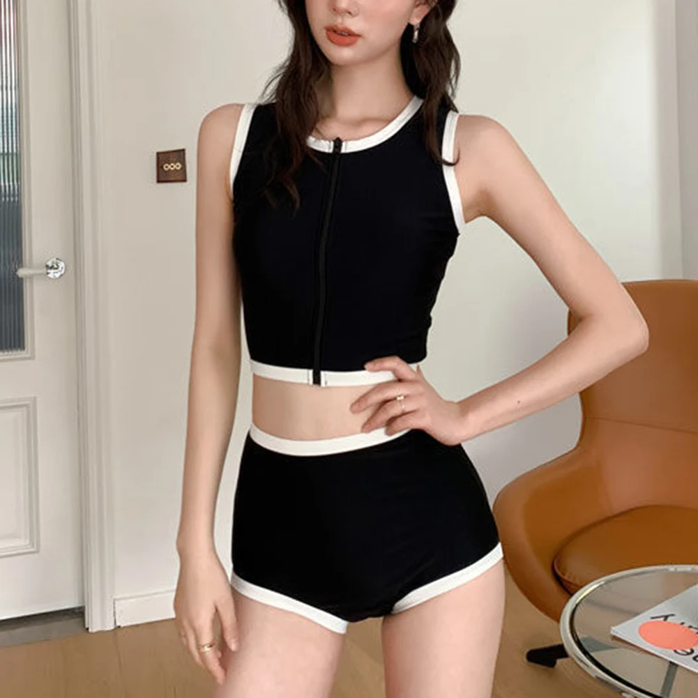 

Beach Vacation Slim Beachwear Beach Pool Party Swimsuit Sexy Bikini Fashion Bikini Set Casual Style Elastic Swimwear