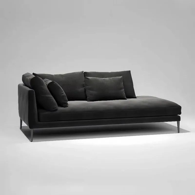 Italian light luxury concubine chair living room leave-in Nordic industrial style sofa beauty couch leisure single double sofa
