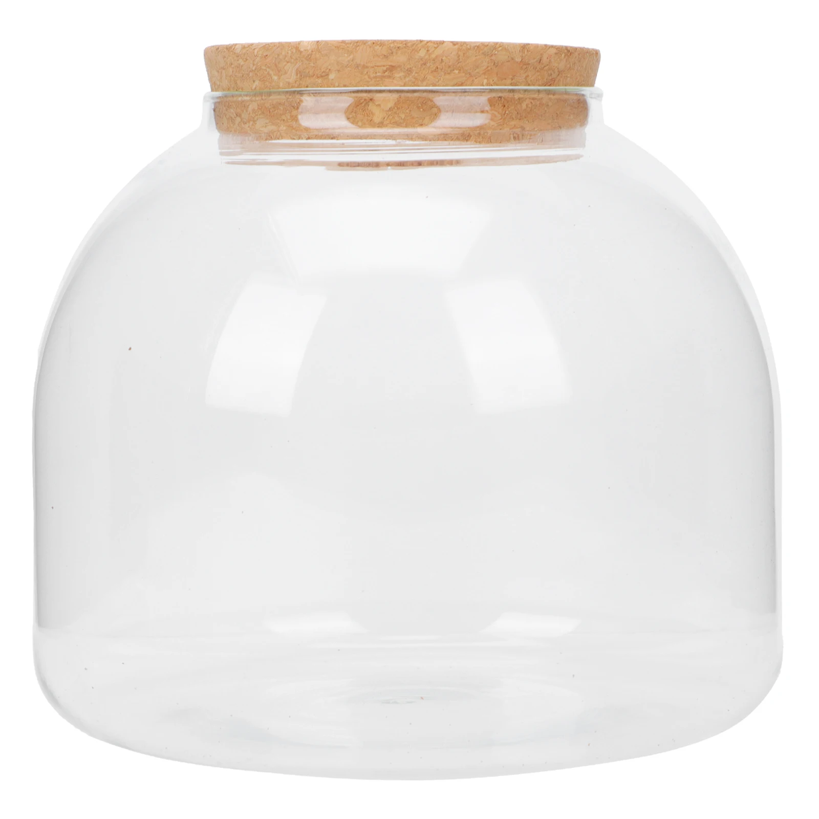 

1 set Landscape Ecological Bottle Glass Canister Decorative Storage Bedroom Room Bathroom DIY Green Plant Moss