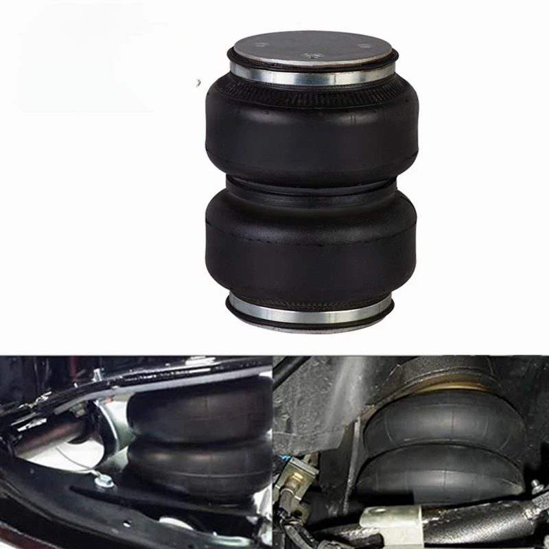

Automobiles Modification Air Suspension 113mm Truck Shock-absorbing Rubber Airbags Single Port Professional Shock Absorber
