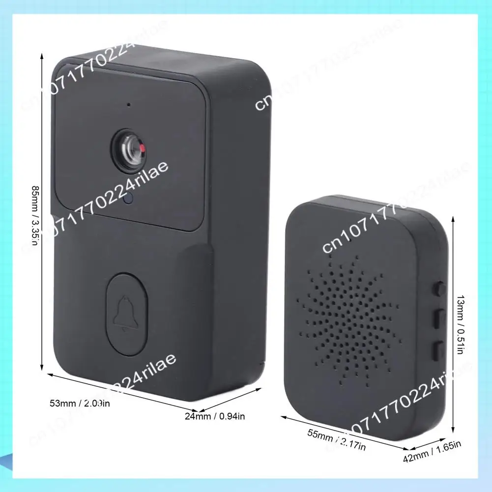 A17Z Tuya Smart Doorbell With HD Night Vision WIFI 2-Way Intercom Real-Time Viewing For Home Security System