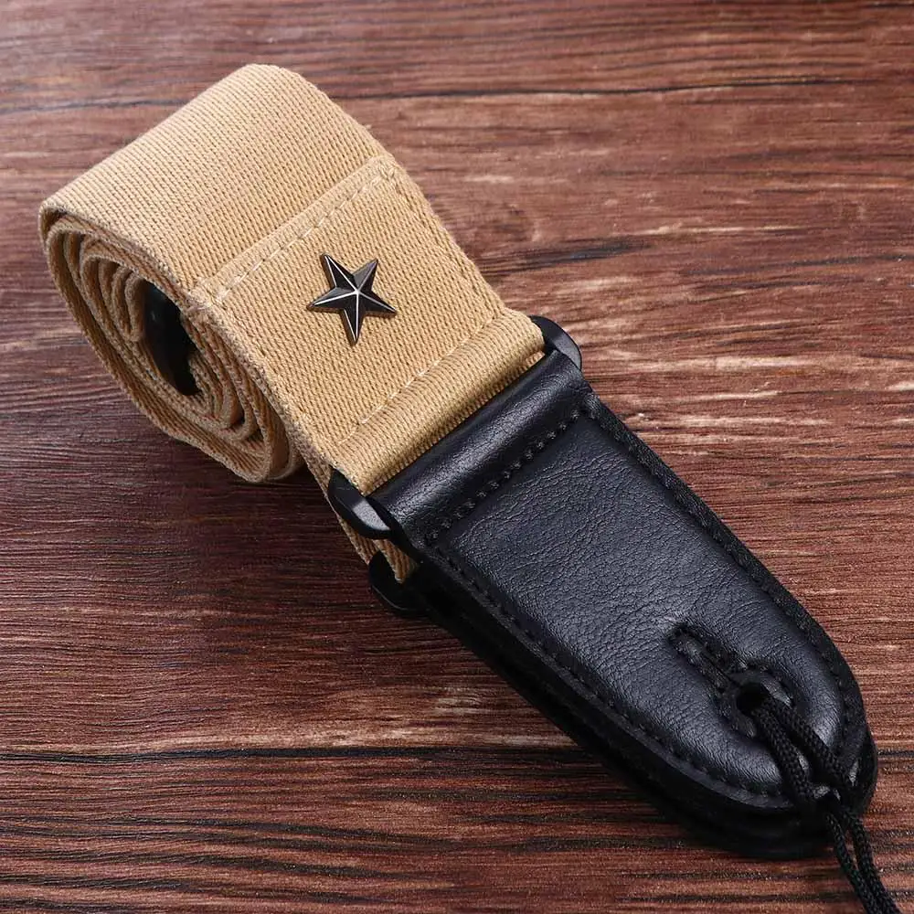 Acoustic Folk Guitarra Electric Guitar Bass Strap Picks Holders Guitar Shoulder Belt Guitar Strap Guitar Belts Ends Strap