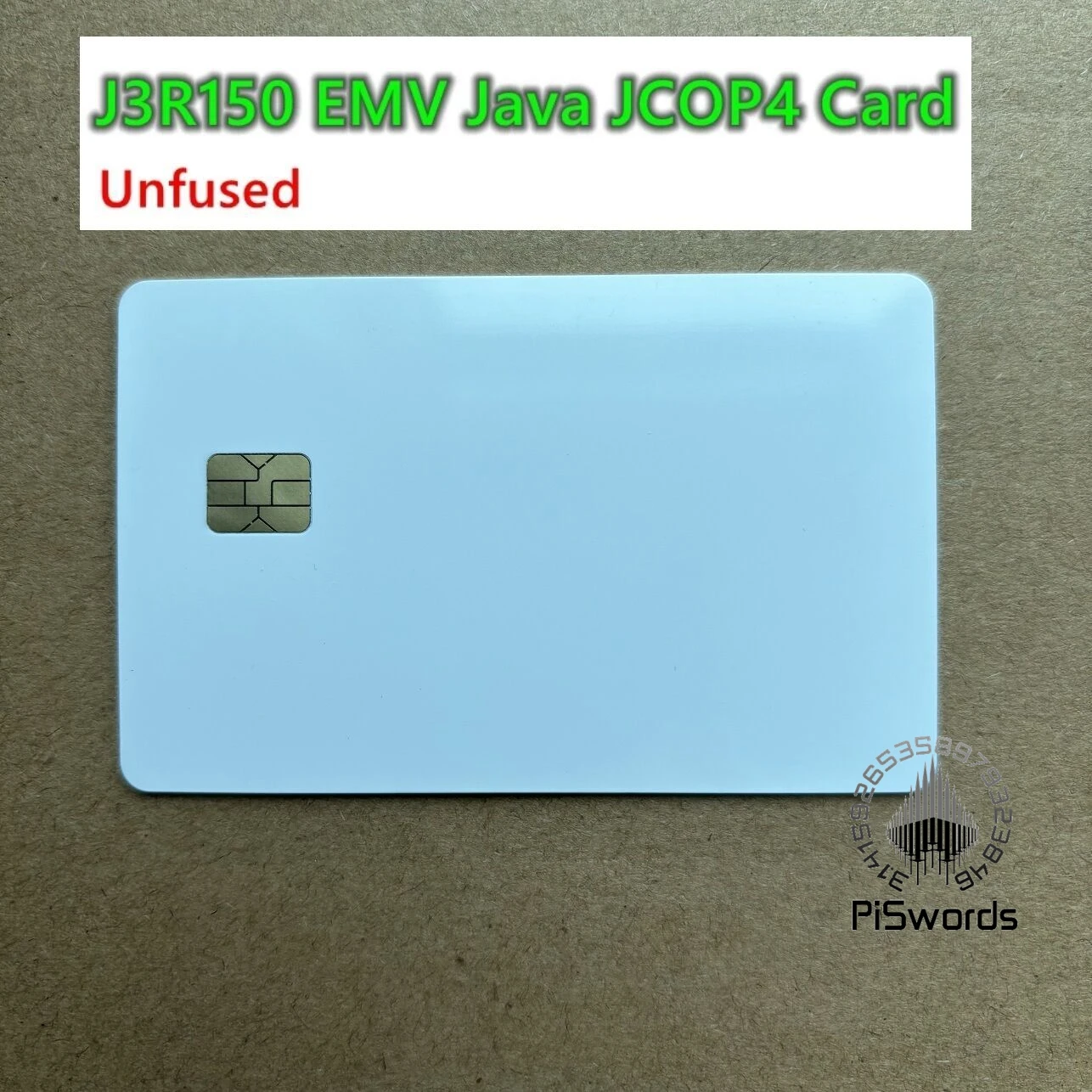 Unfused JAVA Card JCOP4  J3R110 SECID / J3R150 EMV / J3R180  IC Connect  Smart Card