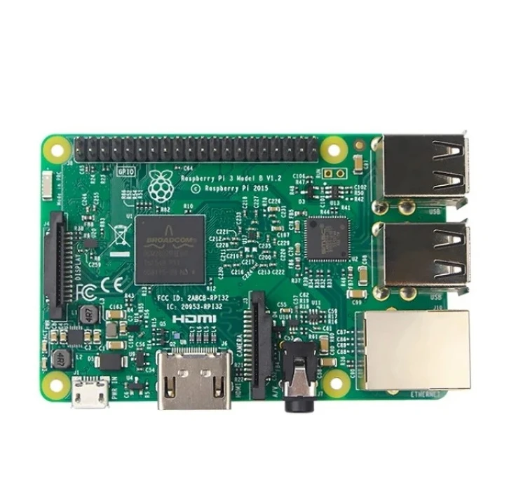 Raspberry Pi3 B Plus Pi 3B admite WiFi, Bluetooth y alimentación a través de Ethernet