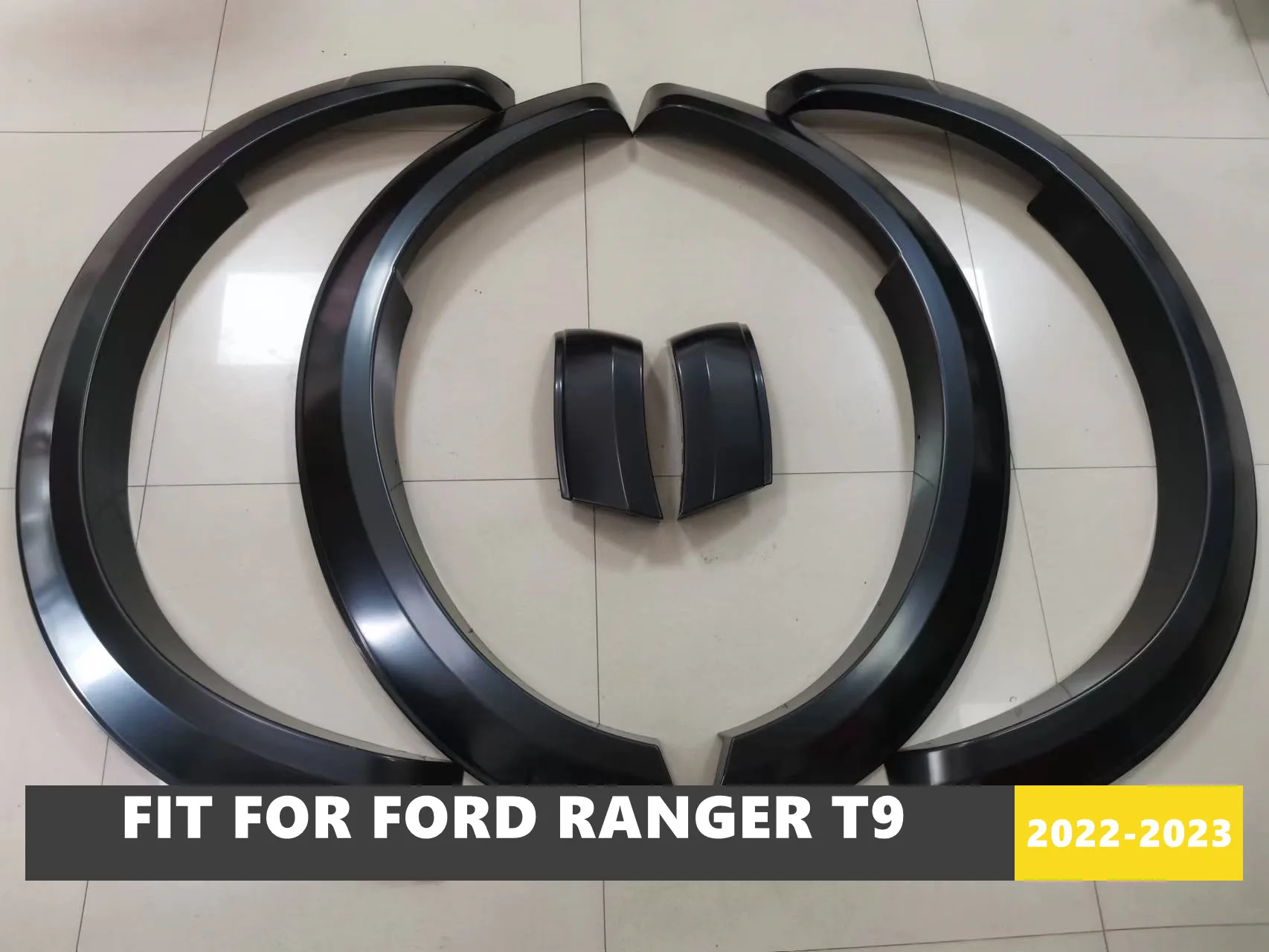 

Good Quality ABS Car Wheel Eyebrow Arc Ring Fender Wheel Arch Fit For Ford Ranger XLT Stormtrak Wildtrak Sport 2022-2023