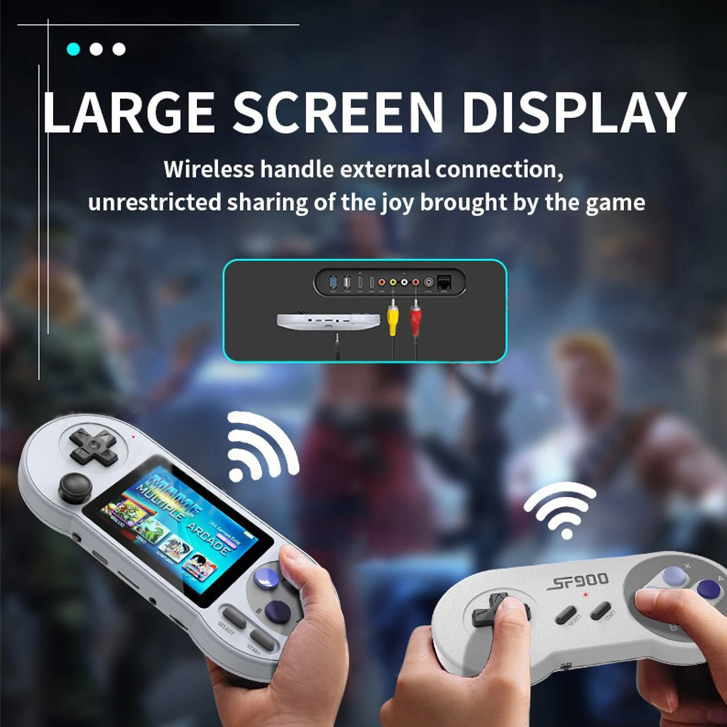 Console de jeu portable SF2000