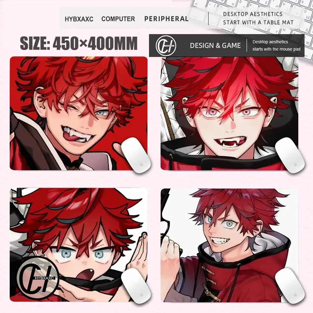 

Gokurakugai Small LockEdge Mouse Pad Small Mouse Pad Desk Pad Desktop Computer Keyboard Wireless Mouse Boy Girl Gift