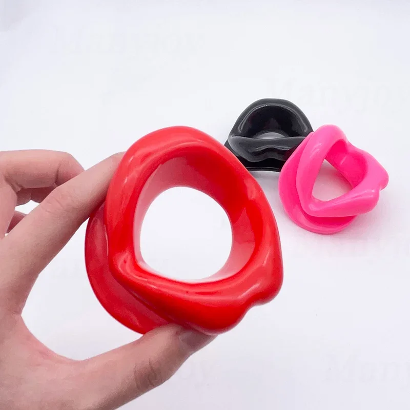 Soft Harness Mouth Silicone Dog Bone Ball para mulheres, Open Mouth Gag, BDSM Bondage, Slave Gag, Produtos sexuais, Brinquedos Sexuais