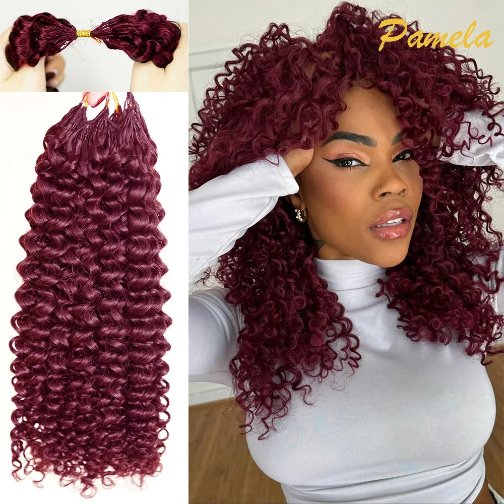 extensioni-per-capelli-umani-ricci-color-bordeaux-con-piume-all'uncinetto-99j-pre-loopate-pre-separate-senza-nodi