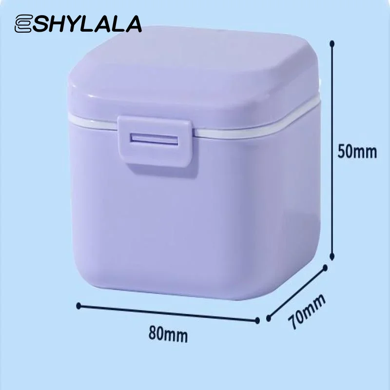 Чехол-фиксатор, портативная каппа, коробка для чистки полости рта, вставные зубы, коробка для хранения протезов, выравниватель зубов, двухслойная коробка для брекетов