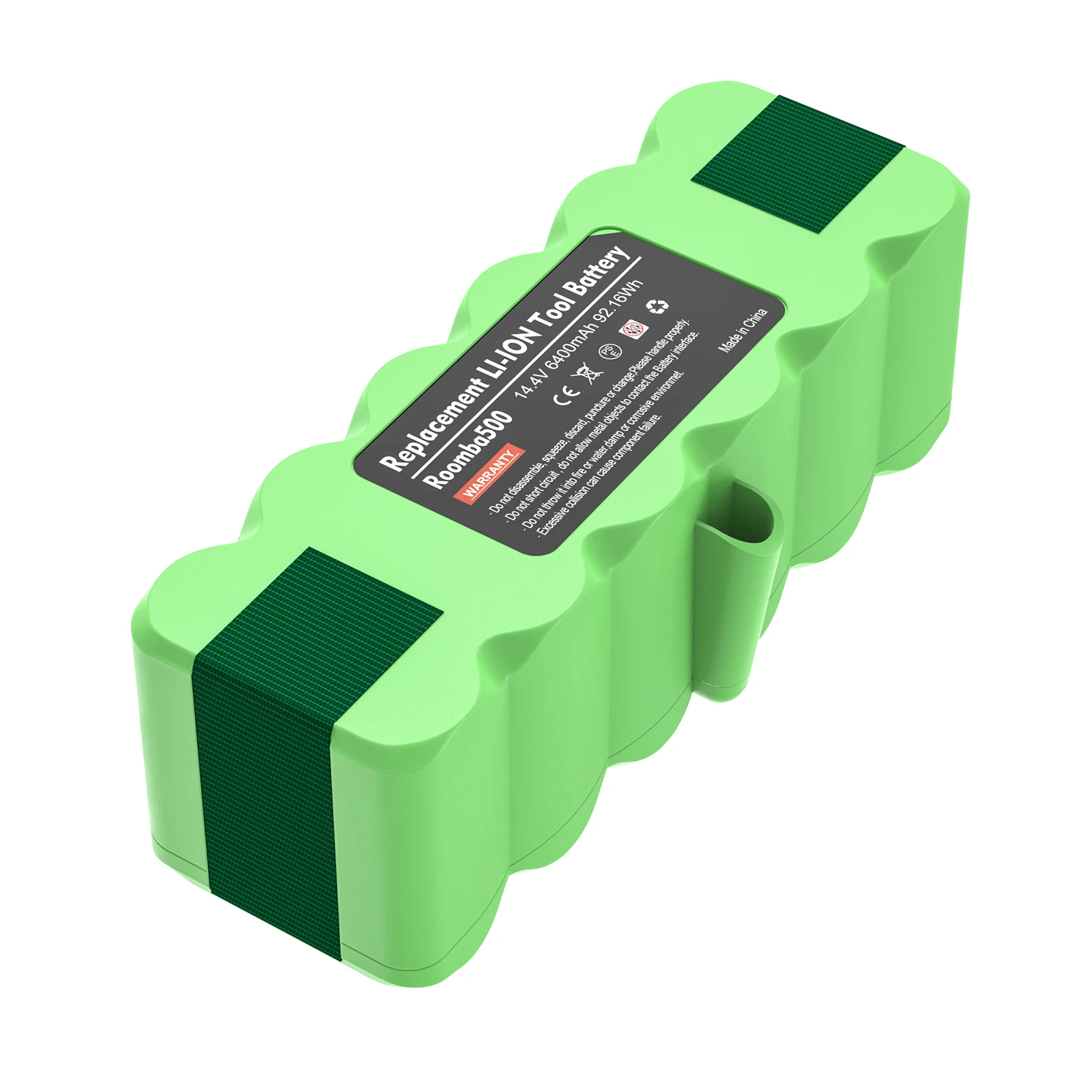 Powtree-ロボット掃除機用バッテリー,6400mah,14.4 v,500 600 700 800 900,シリーズ14.4 v,620 650 770,780