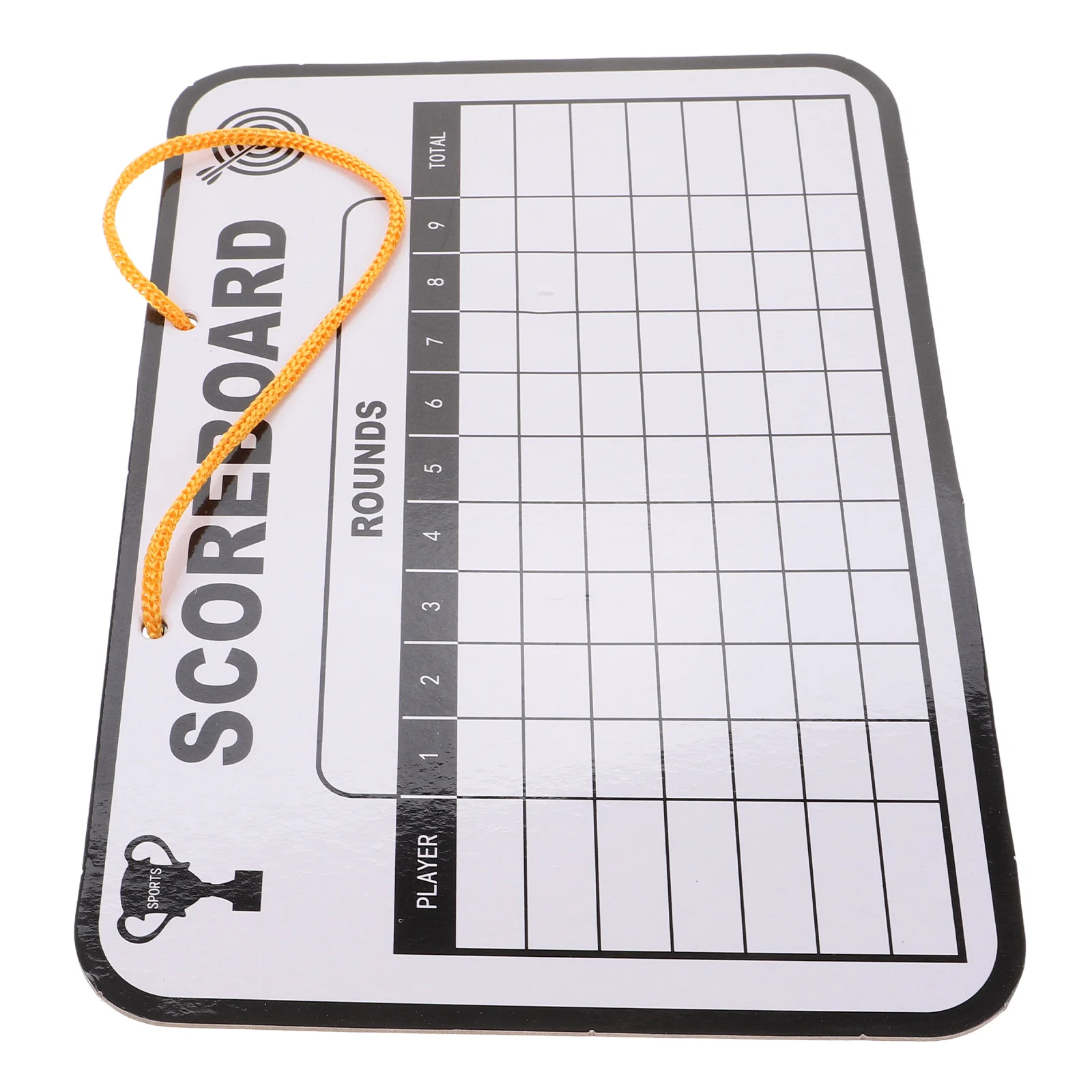 

Golf Scoreboard Dry Erase Board Double Sided Portable Lightweight Cardboard Writing Team Sports Memorabilia Golf Points