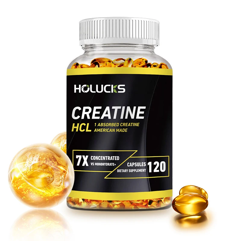 

HOLUCKS Creatine HCl - повышает энергетический тонус, выносливость и мышечную массу для улучшения спортивных результатов