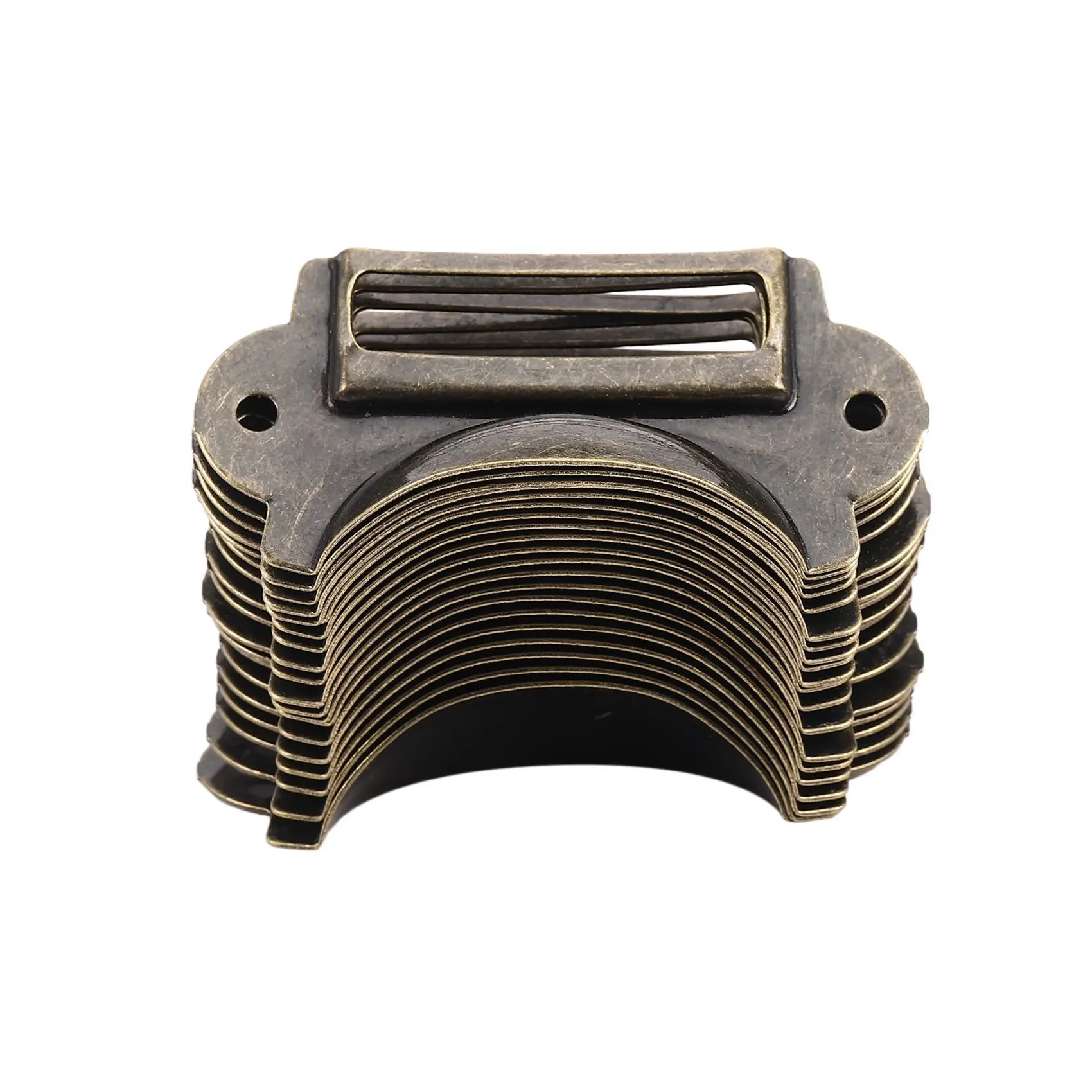 BAAG-60PCS File Name Card File Cabinet Handles Label Holder Antique Bronze Drawer Label Pull Cabinet Frame Handle File Name
